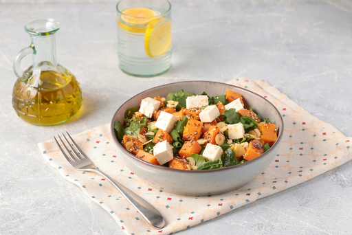 Lezzetli yemek sunumu